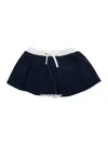 Il Gufo Ini Skirt With Integrated Shorts Kids In Blu