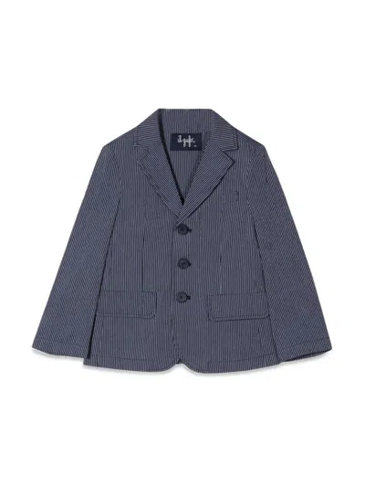 Il Gufo Kids' Blue Stripe Blazer