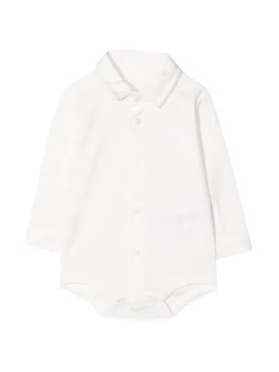 Il Gufo Kids' Body Camicia In White