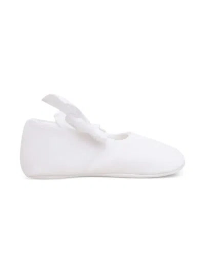Il Gufo Kids' Bow-detail Ballerina Shoes