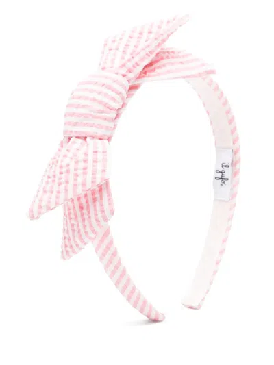 IL GUFO BOW-DETAIL HEADBAND