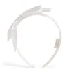 Il Gufo Bow-detail Head Band In White