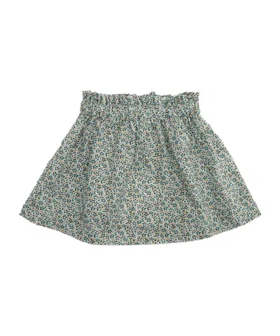 Il Gufo Bow-detailed Skirt In Gray