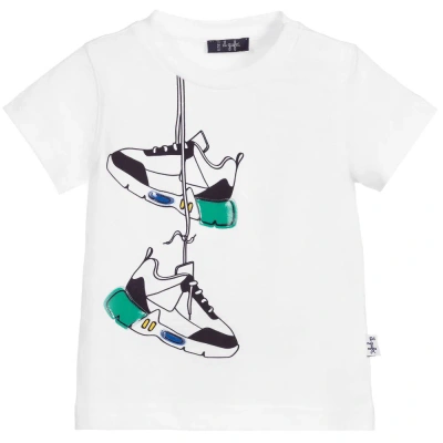 Il Gufo Babies' Boys White Cotton T-shirt