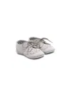 Il Gufo Brogue-trim Pre-walkers In Grey