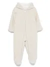Il Gufo Bunny-ears Pajamas In Neutrals