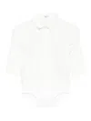 Il Gufo Button-down Collared Body In White