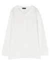 Il Gufo Button-down Linen Shirt In White