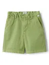 Il Gufo Button-fastening Shorts In 绿色