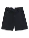 Il Gufo Button-fastening Shorts In Blue