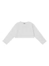 Il Gufo Button-front Cardigan In White