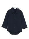 Il Gufo Button-up Body In Blue
