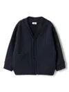Il Gufo Button-up Cardigan In Blue