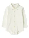 Il Gufo Buttoned Bodie In White