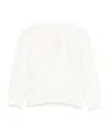 Il Gufo Cable-knit Jumper In White