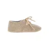 Il Gufo Canvas Newborn Shoes Kids In Beige