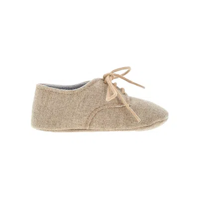Il Gufo Canvas Newborn Shoes Kids In Beige