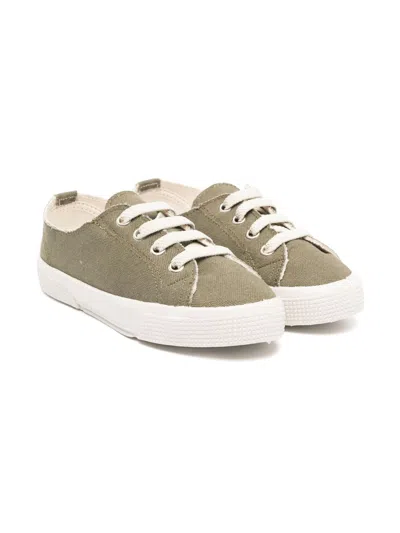 Il Gufo Kids' Childrens Canvas Sneakers In Green