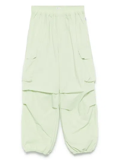 Il Gufo Kids' Cargo Pants In Green