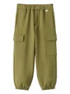 Il Gufo Cargo Pocket Trousers In Green