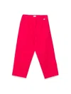 Il Gufo Carmine Red Pants In Red
