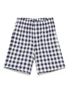 Il Gufo Checked Bermuda Shorts In Blue