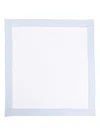 Il Gufo Checked-border Blanket In White