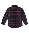 Il Gufo Checked Cotton Shirt In Blue