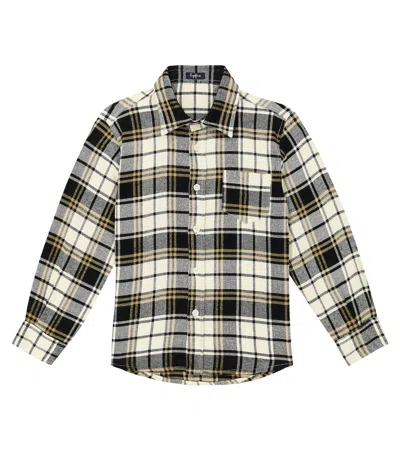 Il Gufo Kids' Checked Shirt In Multicoloured