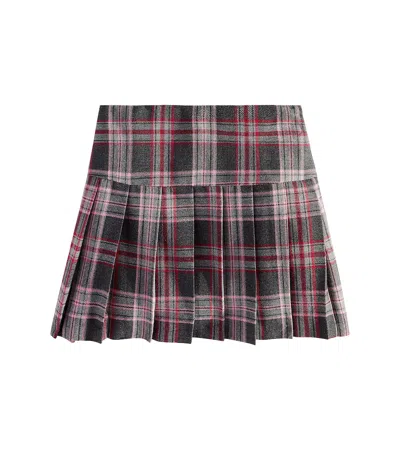 Il Gufo Kids' Checked Skirt
