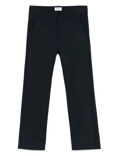 Il Gufo Kids' Chino Trousers In Blue