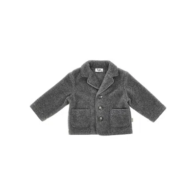 Il Gufo Cloth Jacket Kids In Gray