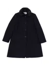 Il Gufo Coat In Blue