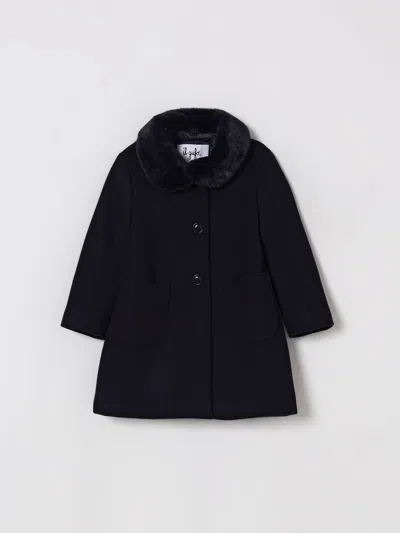 Il Gufo Coat  Kids Color Blue In Black