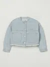 Il Gufo Denim Crop Jacket