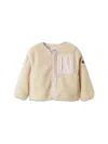 Il Gufo Fleece Jacket In Multicolour