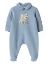 Il Gufo Collared Pajamas In Blue