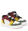 Il Gufo Leather Sneakers In Multicoloured