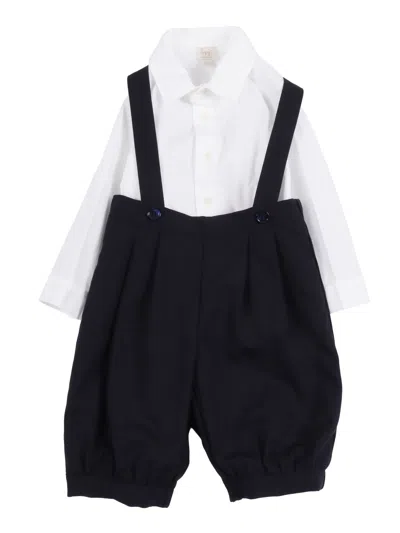Il Gufo Kids'  Completo Due Pezzi In Blue