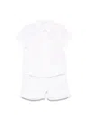 Il Gufo Babies' Completo Due Pezzi In White 1