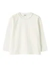 Il Gufo Trim Long-sleeve T-shirt In White