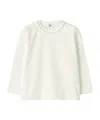 Il Gufo Trim Long-sleeve T-shirt In White
