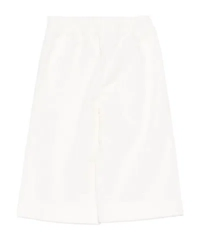 Il Gufo Cordouroy Trousers In White