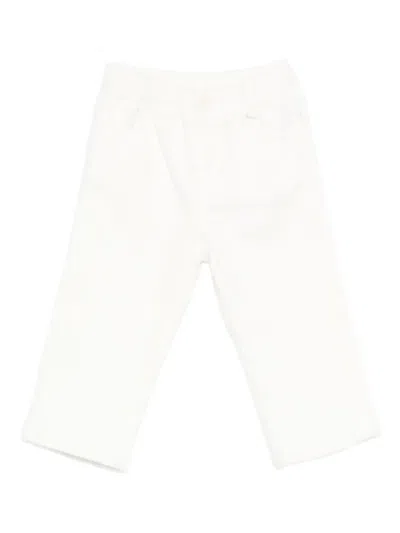 Il Gufo Babies' Corduroy Chino Pants In White