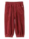 Il Gufo Corduroy Pants In Red