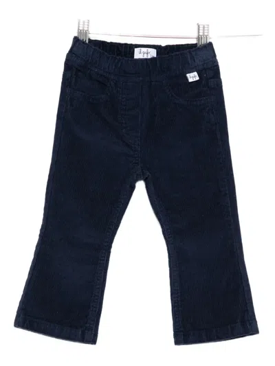 Il Gufo Babies' Corduroy Trousers In Blue
