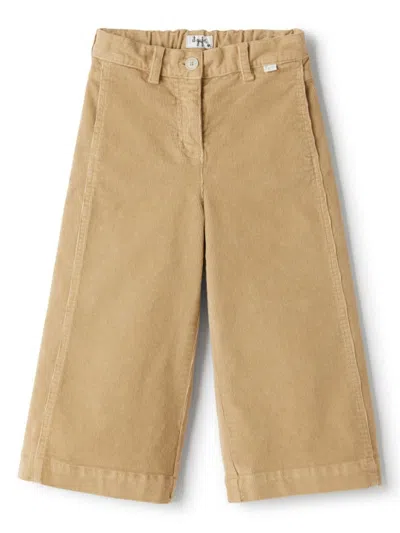 Il Gufo Kids' Corduroy Trousers In Brown