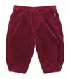 Il Gufo Corduroy Trousers In Burgundy
