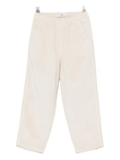 Il Gufo Kids' Corduroy Trousers In Neutral