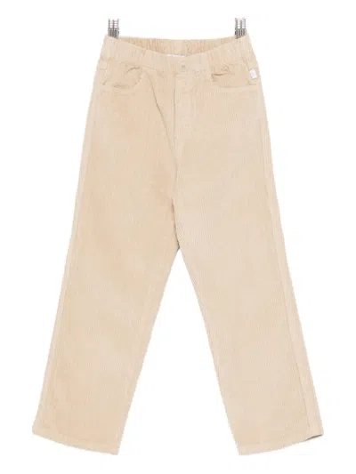 Il Gufo Kids' Corduroy Trousers In Pink
